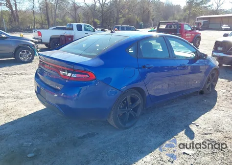 2014 Dodge Dart Sxt из США, поврежденный, VIN 1C3CDFBB1ED801575